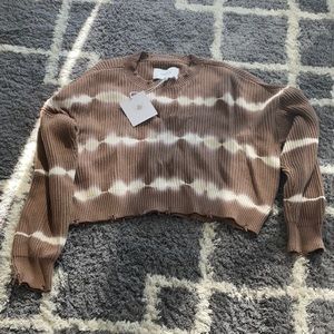 Brown sweater